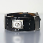 Bracelet de créateur en argent avec perle