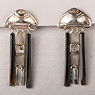 Boucles d'oreilles ethniques en argent